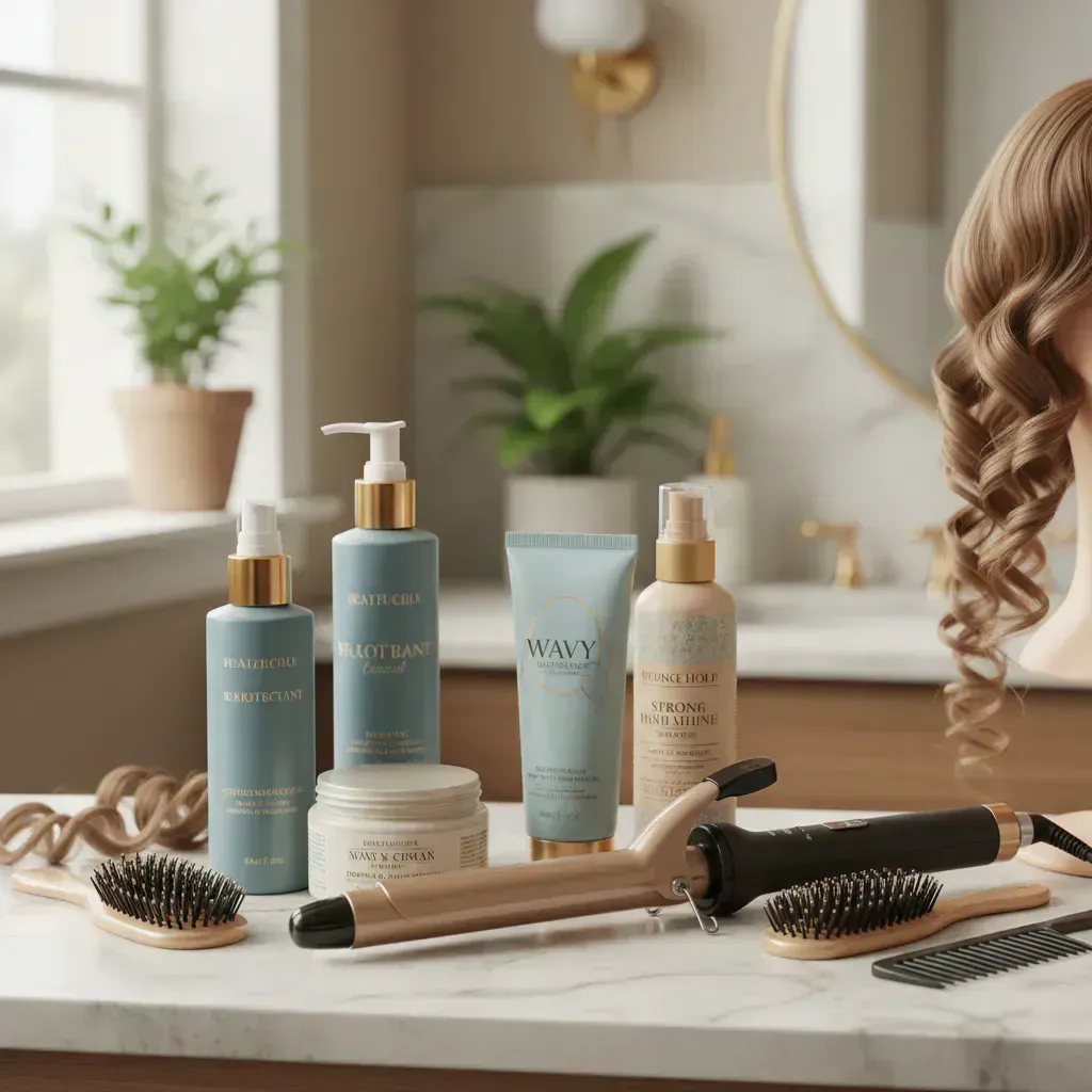 6. 32mmコテと一緒に使いたい！おすすめスタイリング剤のイメージ画像