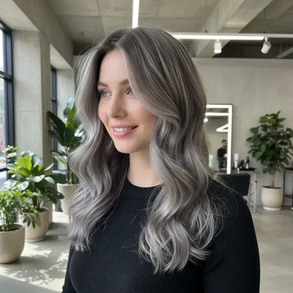 【ヘアカラー】グレージュのヘアカタログのイメージ画像