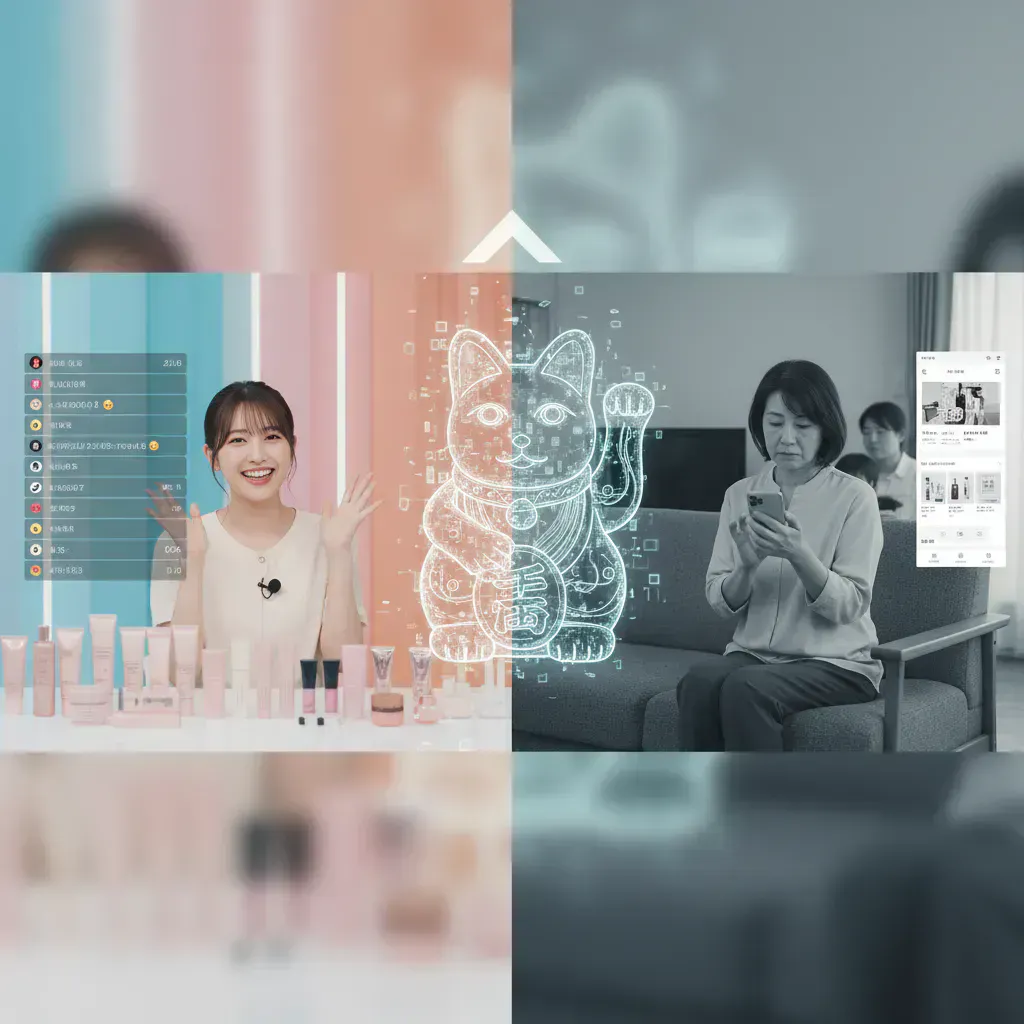 ライブコマースが日本で「流行らない」と言われる本当の理由：2026年の現状と成功への道筋のアイキャッチ画像