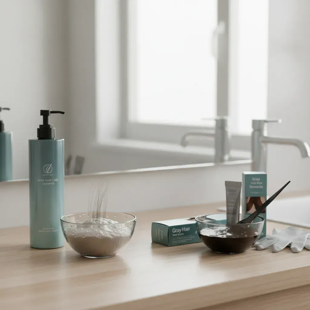 白髪染めシャンプーとは？通常の白髪染めとの違いを徹底解説のイメージ画像