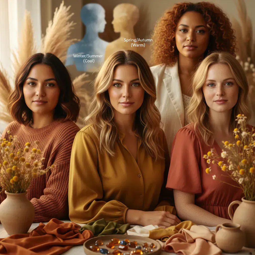 3. イエベ（イエローベース）の特徴と似合う色のイメージ画像