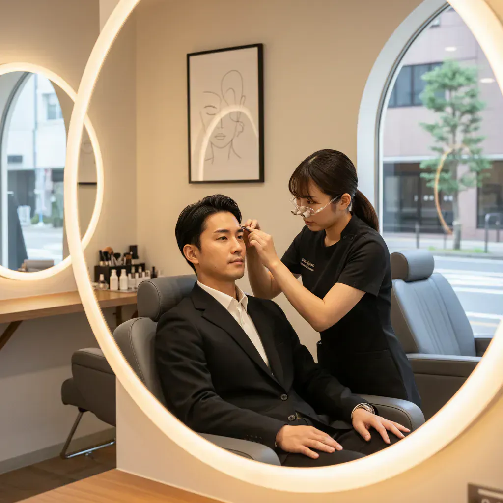 5. 失敗しない！メンズ眉毛サロン選びのチェックリストのイメージ画像