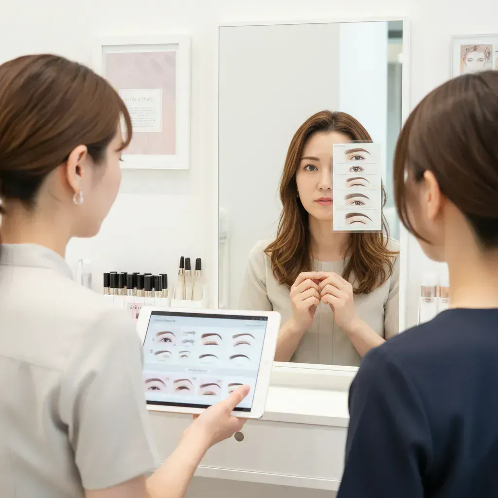 なりたい眉毛はどれ?人気の眉毛デザインと選び方のイメージ画像