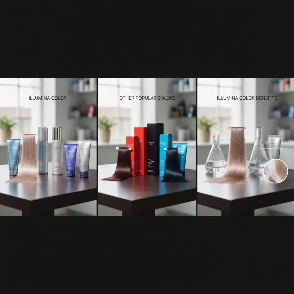 イルミナカラーと他の人気カラー剤を徹底比較！のイメージ画像