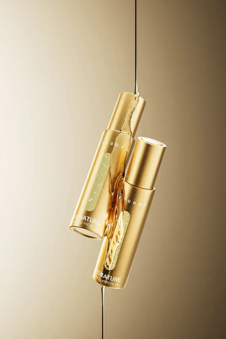 KYOGOKU フェイシャルオイル 液体の質感