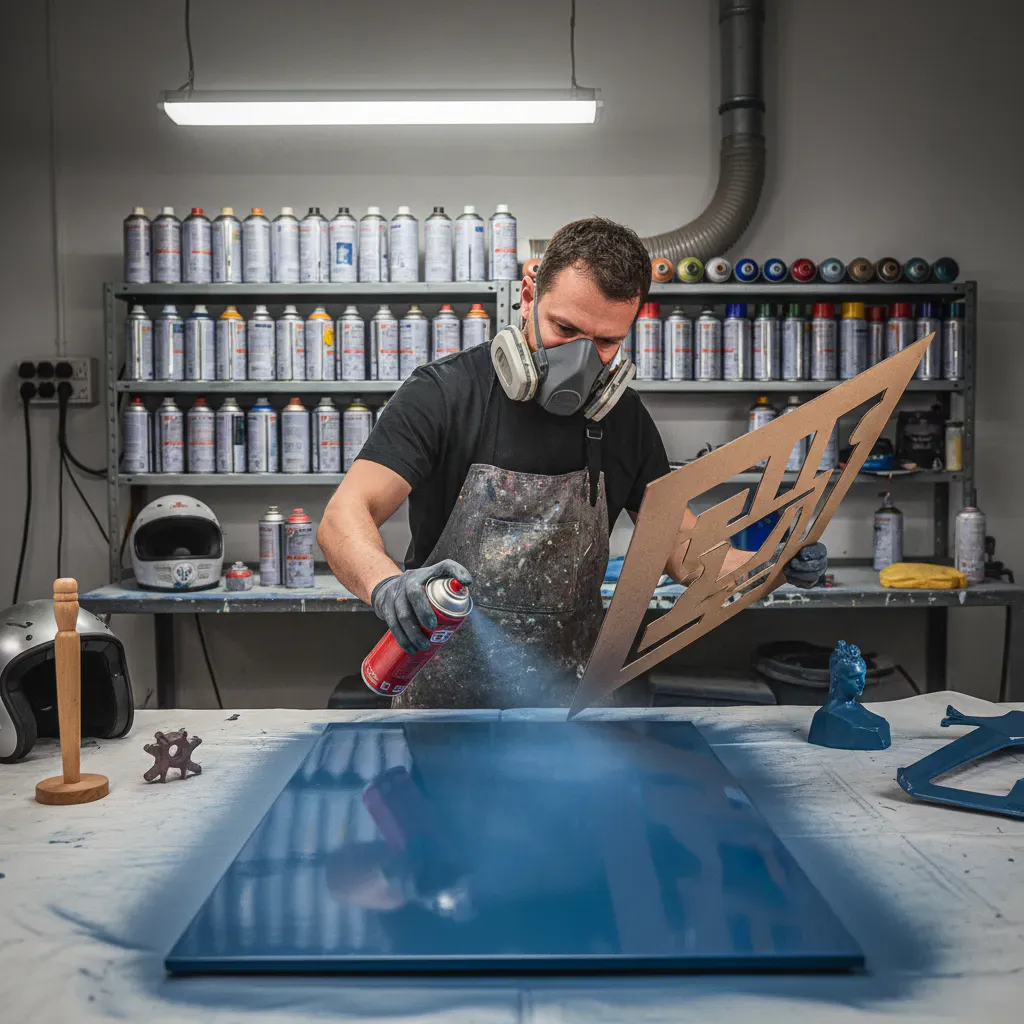 カラースプレーの正しい使い方・塗装のコツ：プロが教えるワンランク上の仕上がりのイメージ画像