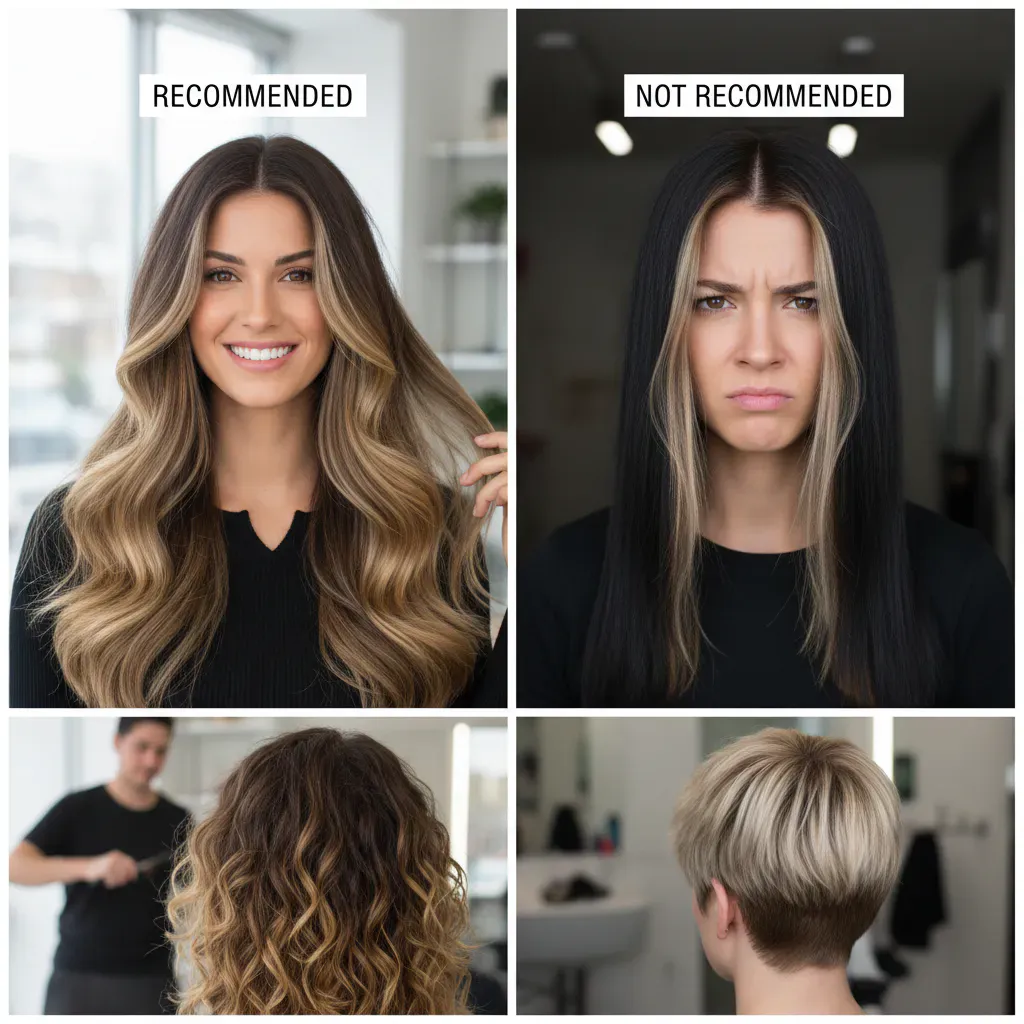 7. バレイヤージュがおすすめな人・おすすめしない人のイメージ画像