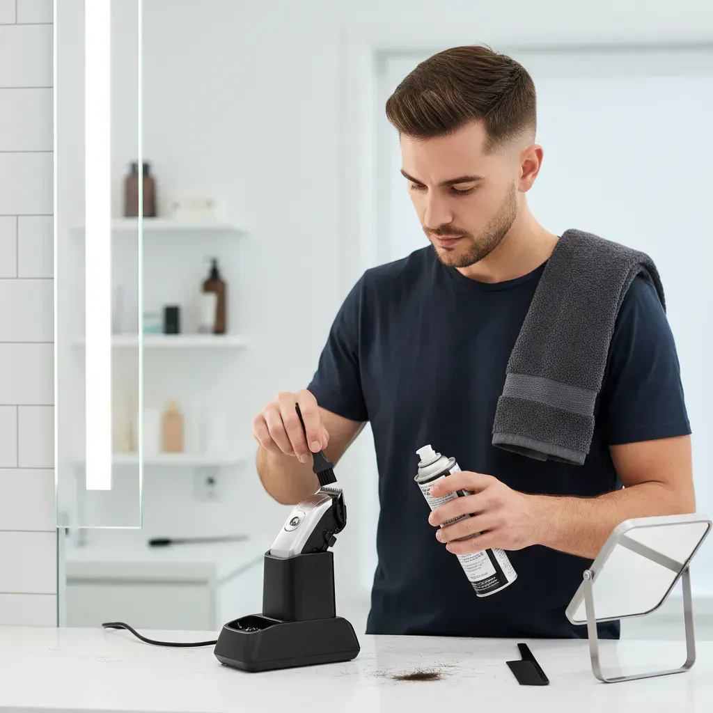 セルフカット後のケア・メンテナンスのイメージ画像