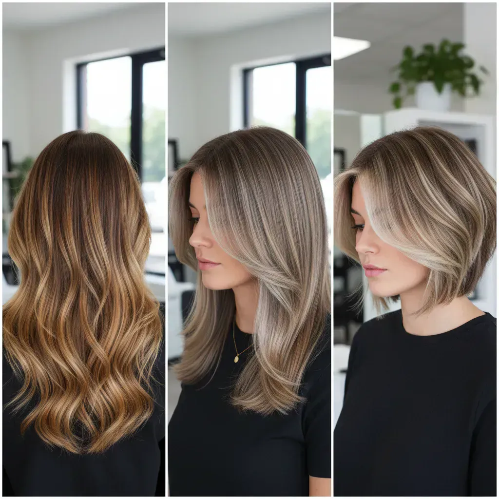 バレイヤージュの種類・デザイン例のイメージ画像