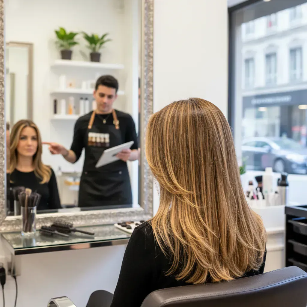 バレイヤージュで失敗しない!美容室選びのポイントのイメージ画像