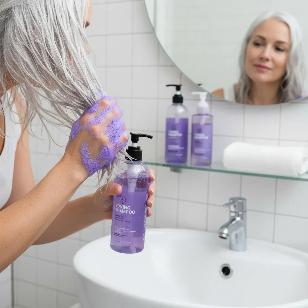 3. 紫シャンプーの正しい使い方と注意点のイメージ画像