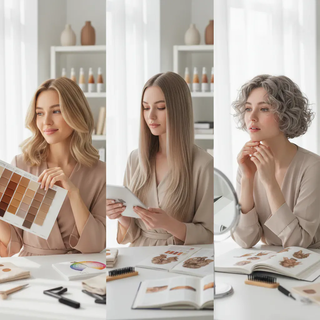 ミルクティーベージュの種類と選び方のイメージ画像