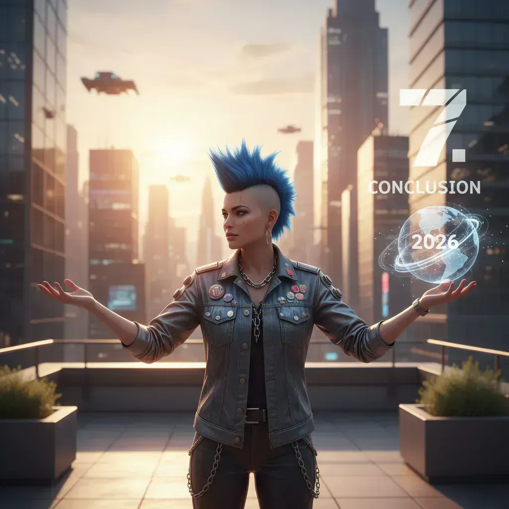 7. 結論：2026年、モヒカンで新しい自分を発見しよう！のイメージ画像