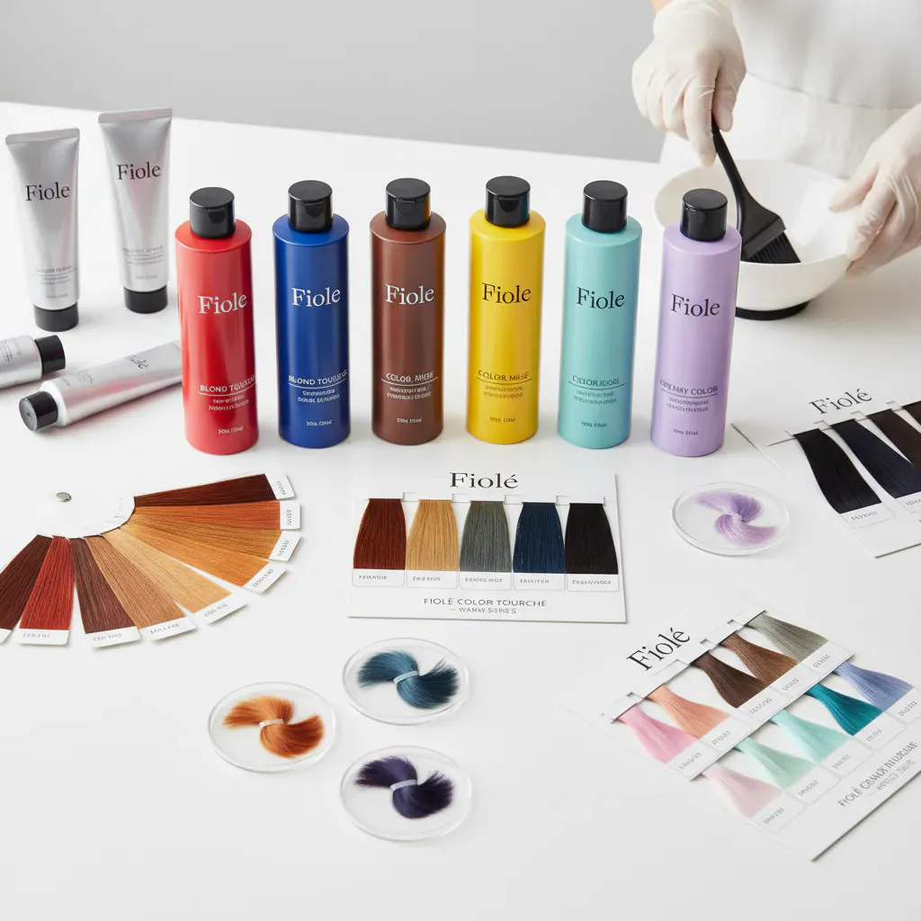 2. フィヨーレの主要カラーラインナップと各シリーズのカラーチャート詳細のイメージ画像