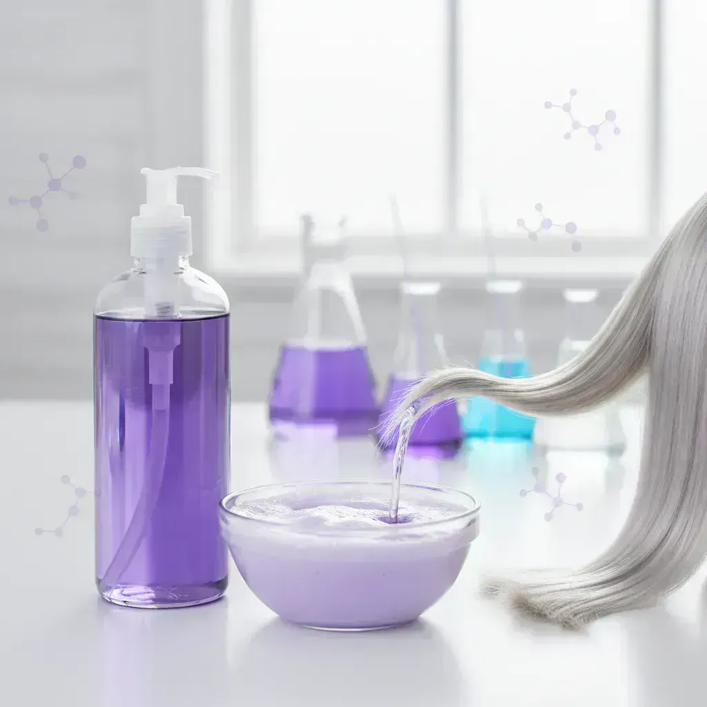 【美容師が解説】クオルシア紫シャンプーが選ばれる理由：成分解析とプロの視点