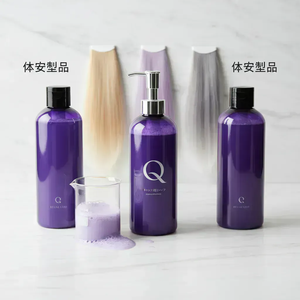 クオルシア紫シャンプーと他社製品を徹底比較！