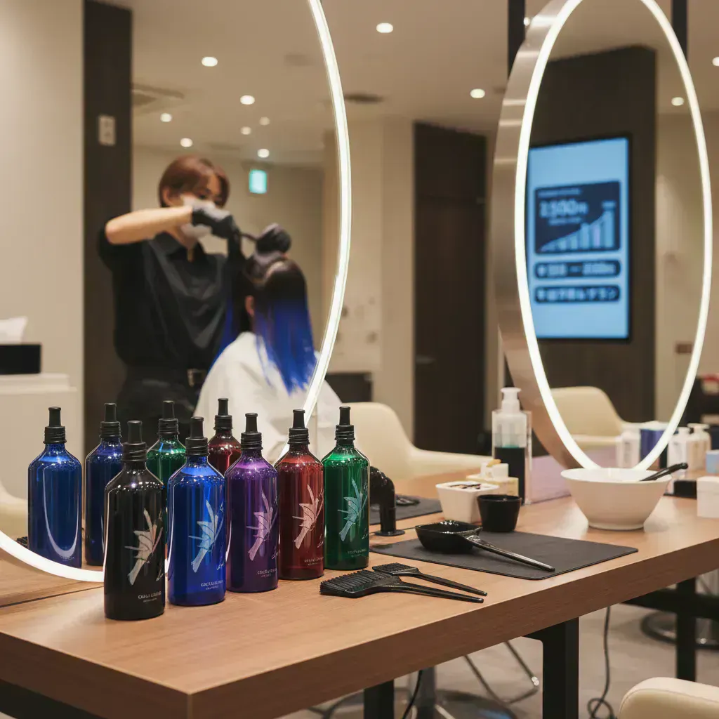 9. クオルシアカラーの料金相場と施術可能なサロンのイメージ画像