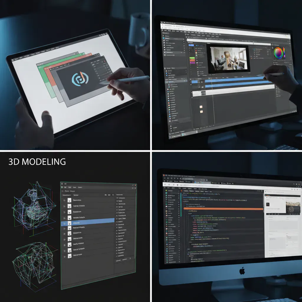 4. 差別化ポイント：実践！各分野でのレイヤー操作・設定ガイドのイメージ画像