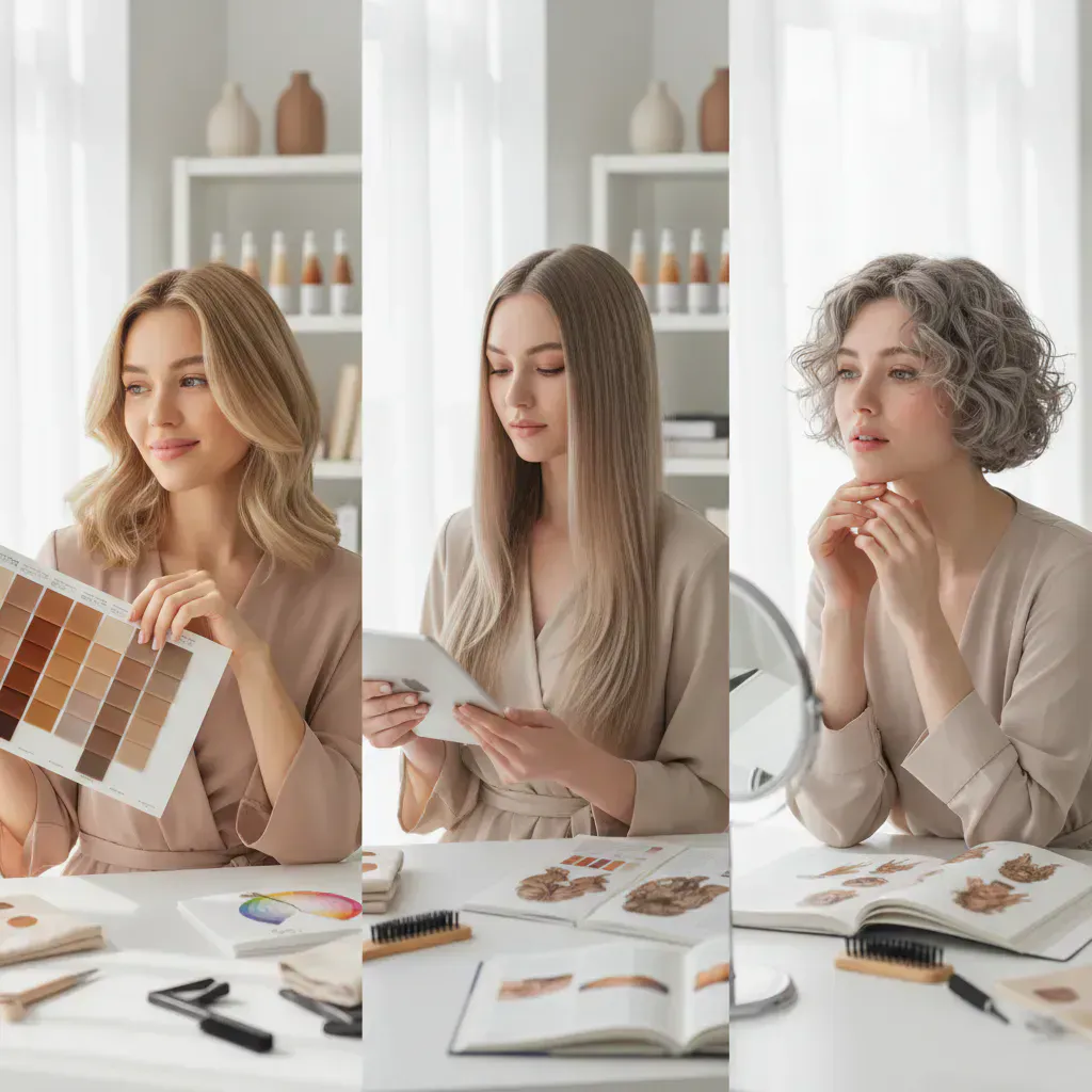 ミルクティーベージュの種類と選び方のイメージ画像