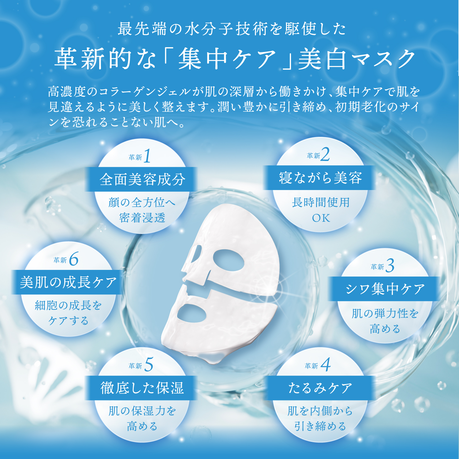 KYOGOKU クリスタルスキン ブライトニングマスク