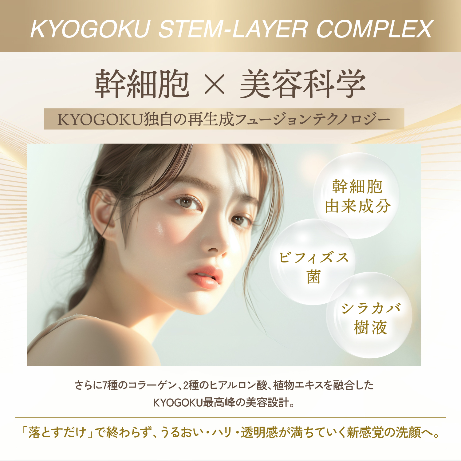 KYOGOKU スパークリングフォームマスク