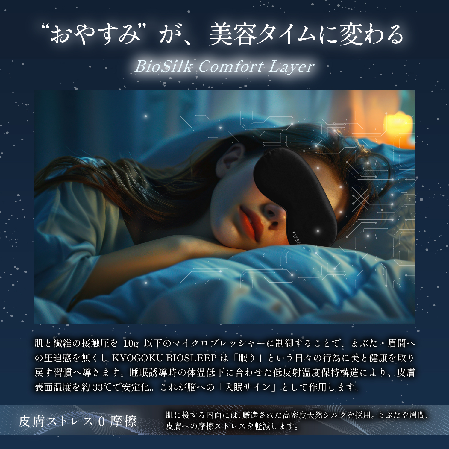 KYOGOKU バイオスリープアイマスク