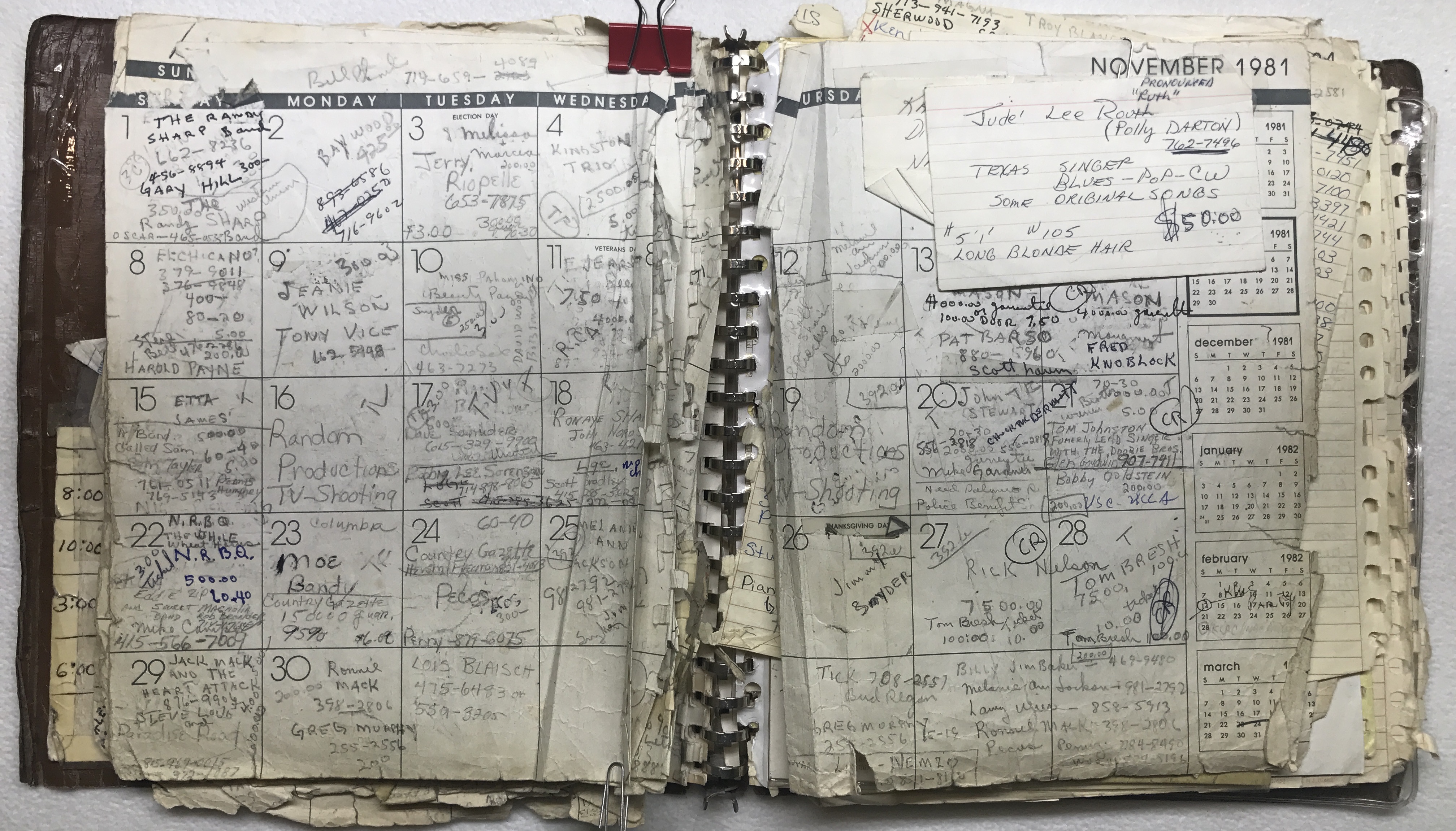 Datebook November 1981