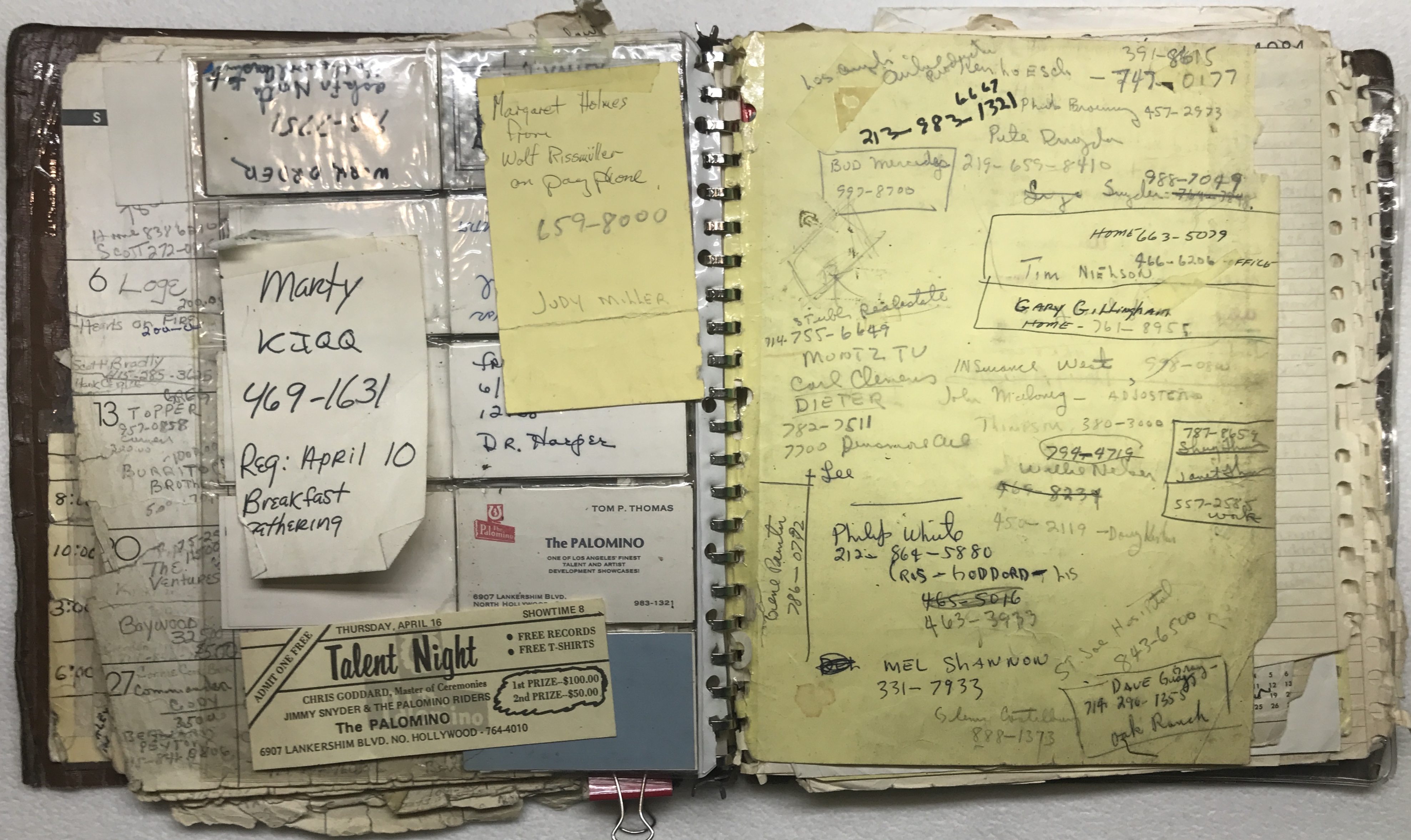 Datebook Back Pages 1981