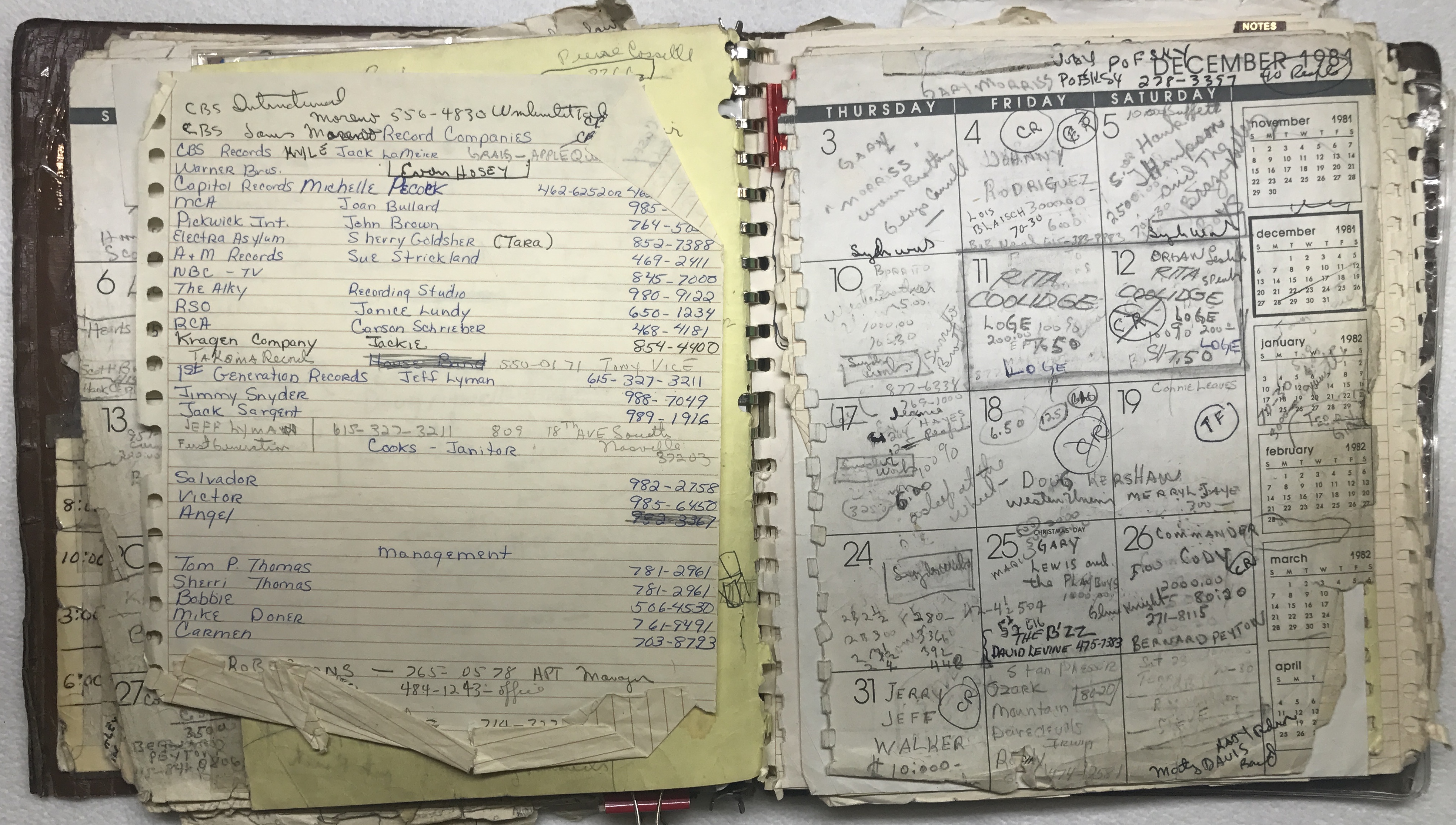 Datebook December 1984