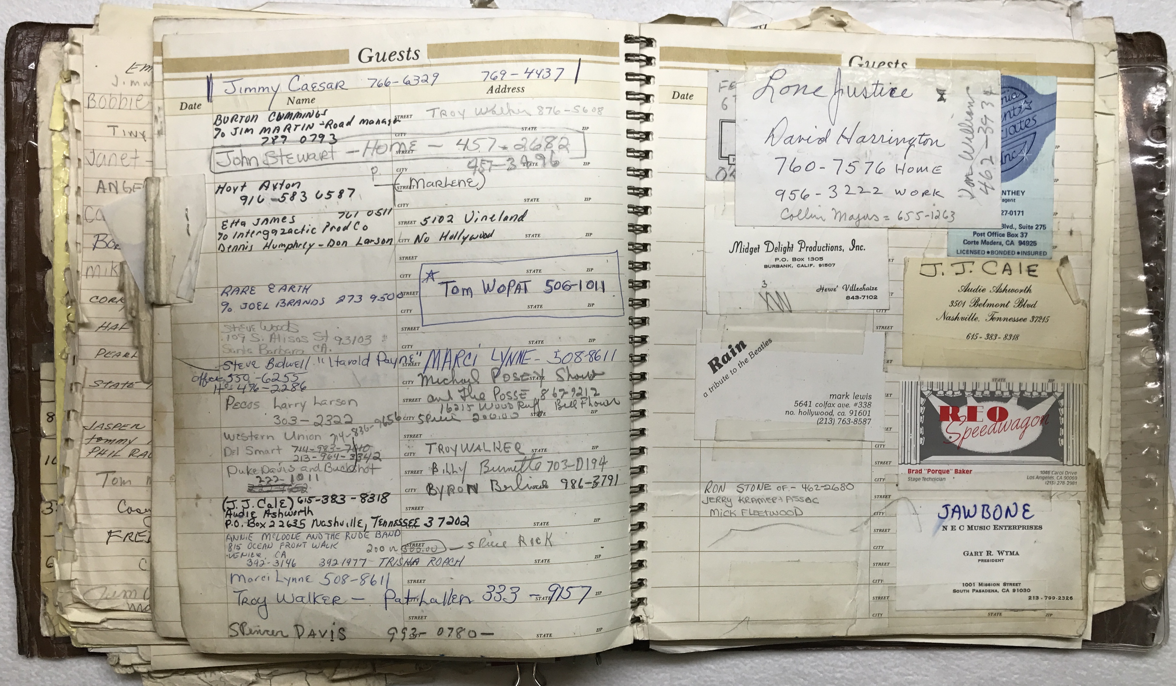 Datebook Back Pages 1981