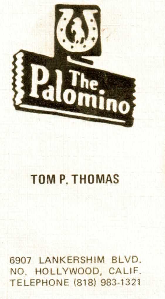 Business Card Tommy Thomas