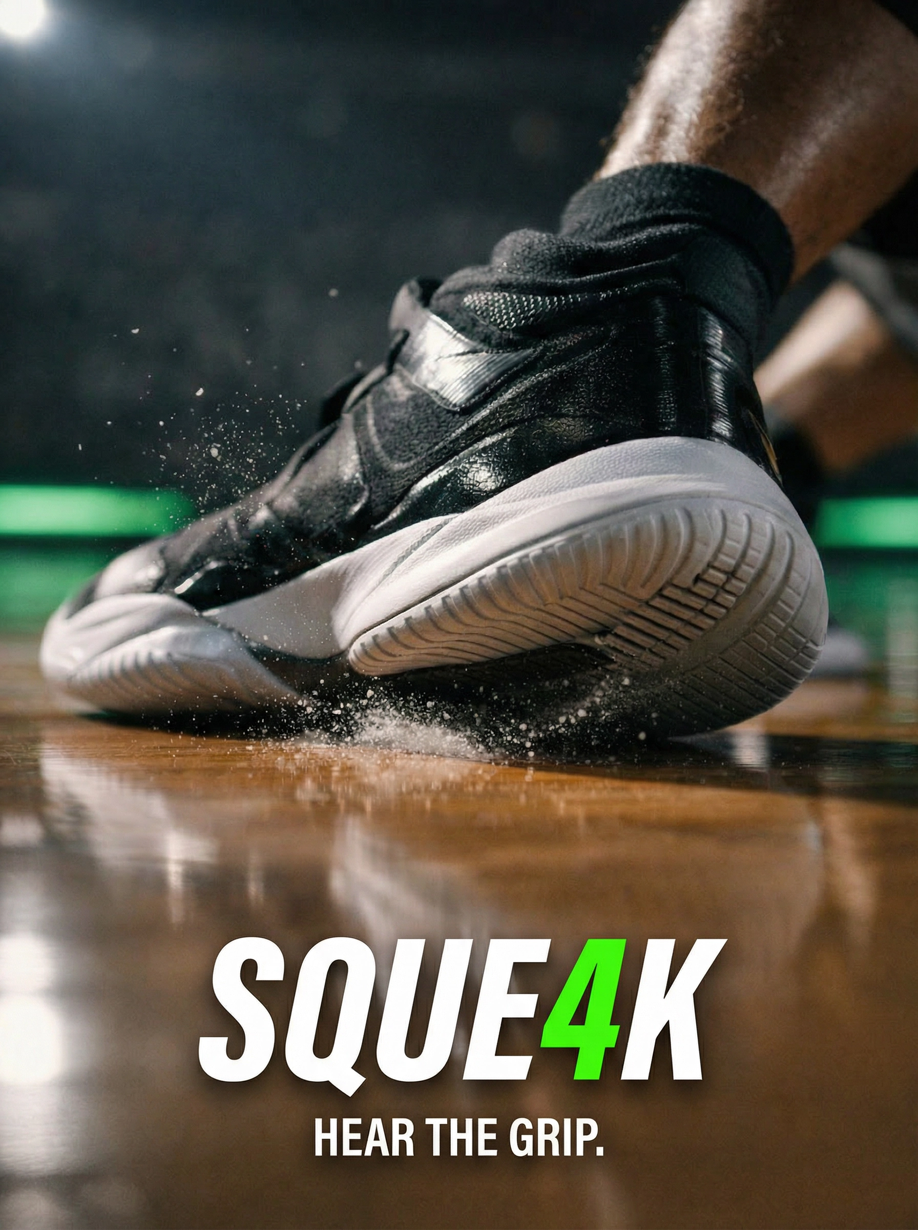 SQUE4K spray application close-up