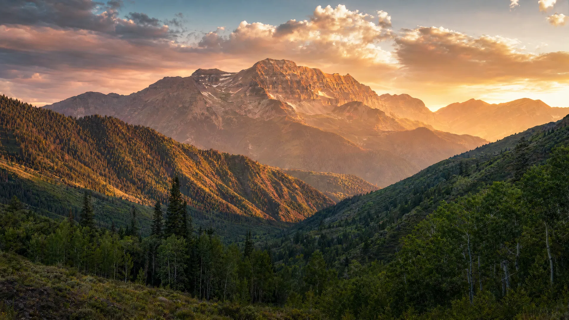 Mount Timpanogos and Provo Canyon