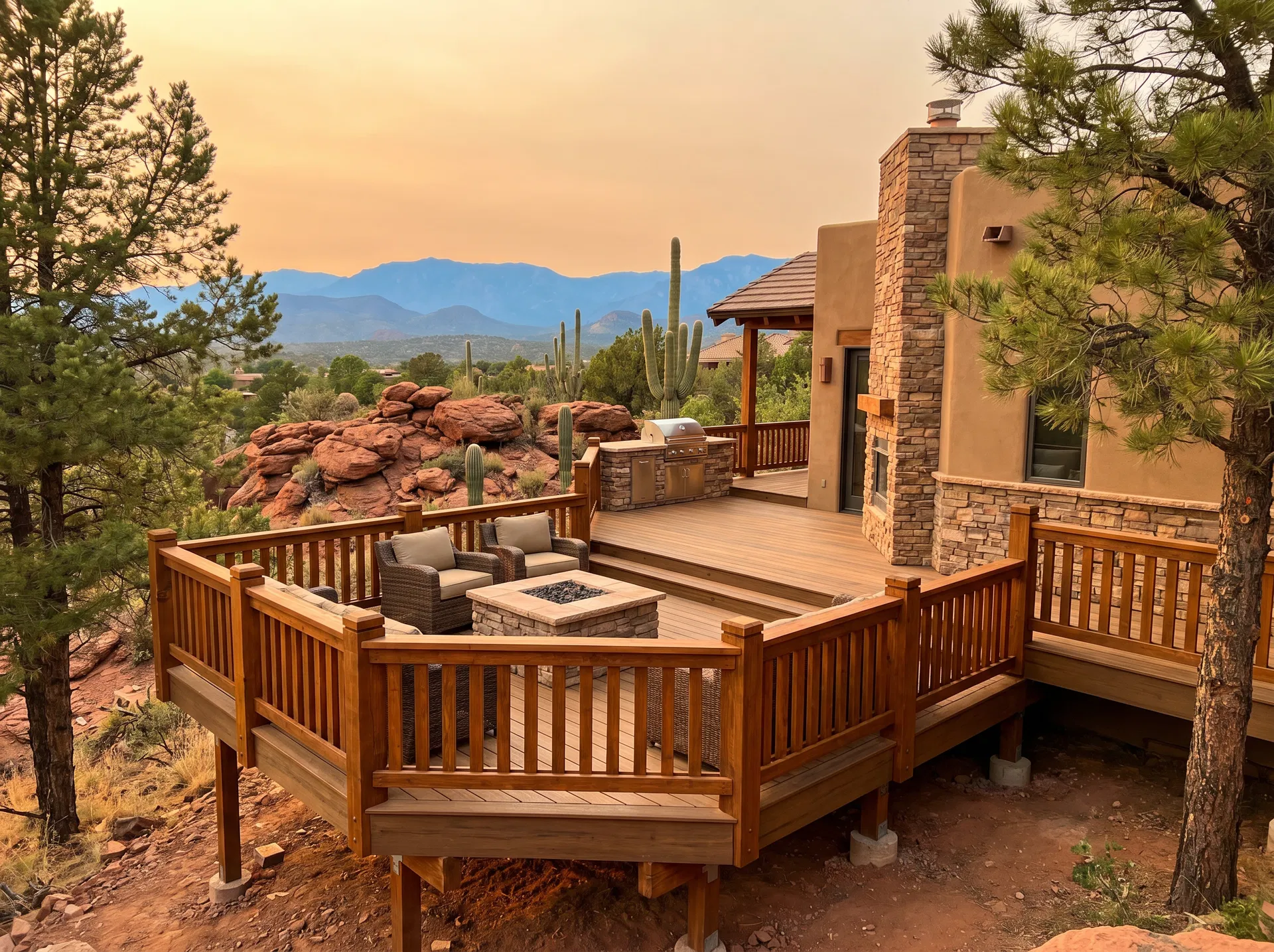 Deck Construction by Genesis Custom Homes & Remodeling in Chino Valley, AZ