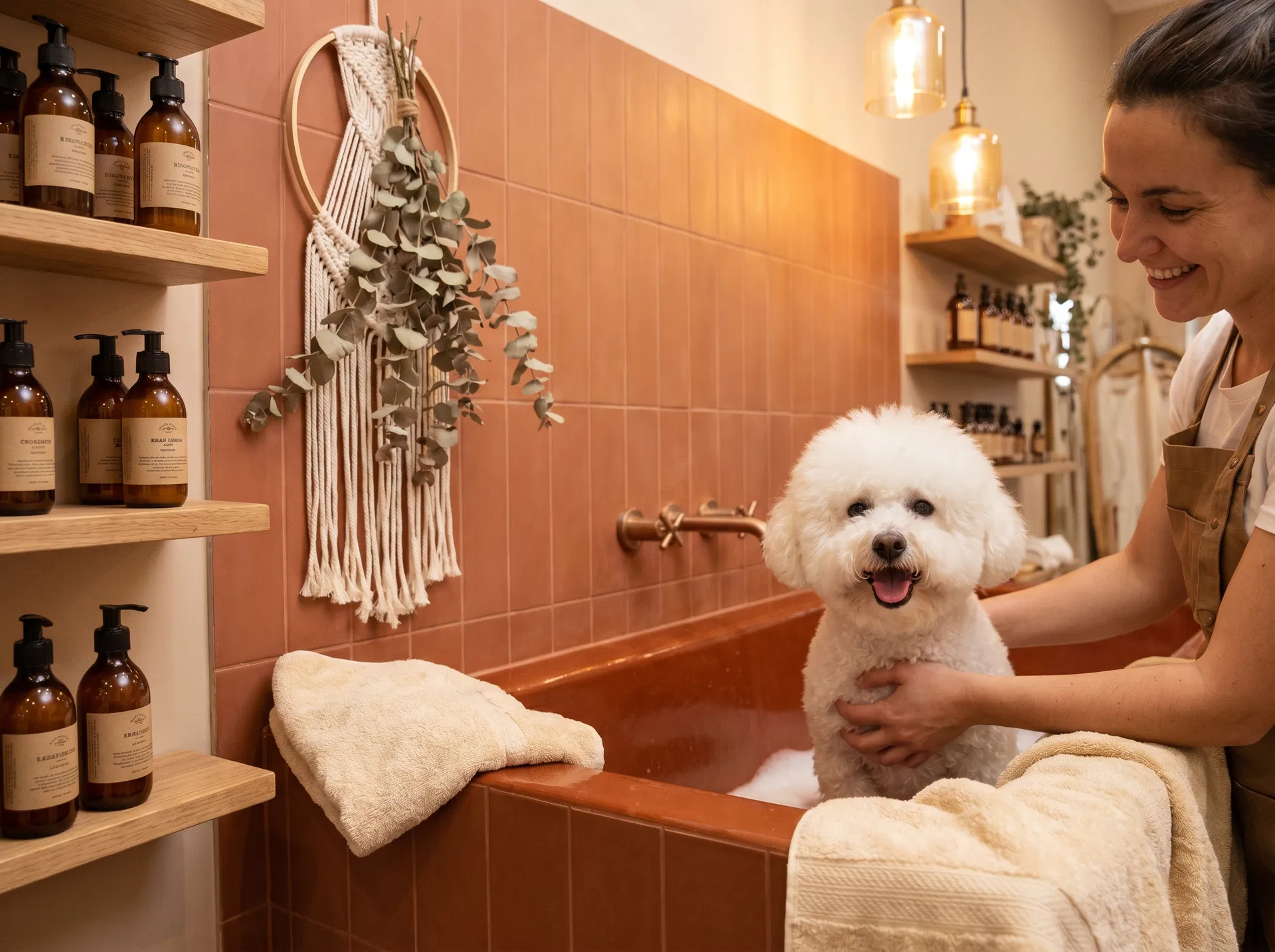 Basic Bath service at Posh Pups Pet Grooming Prescott AZ