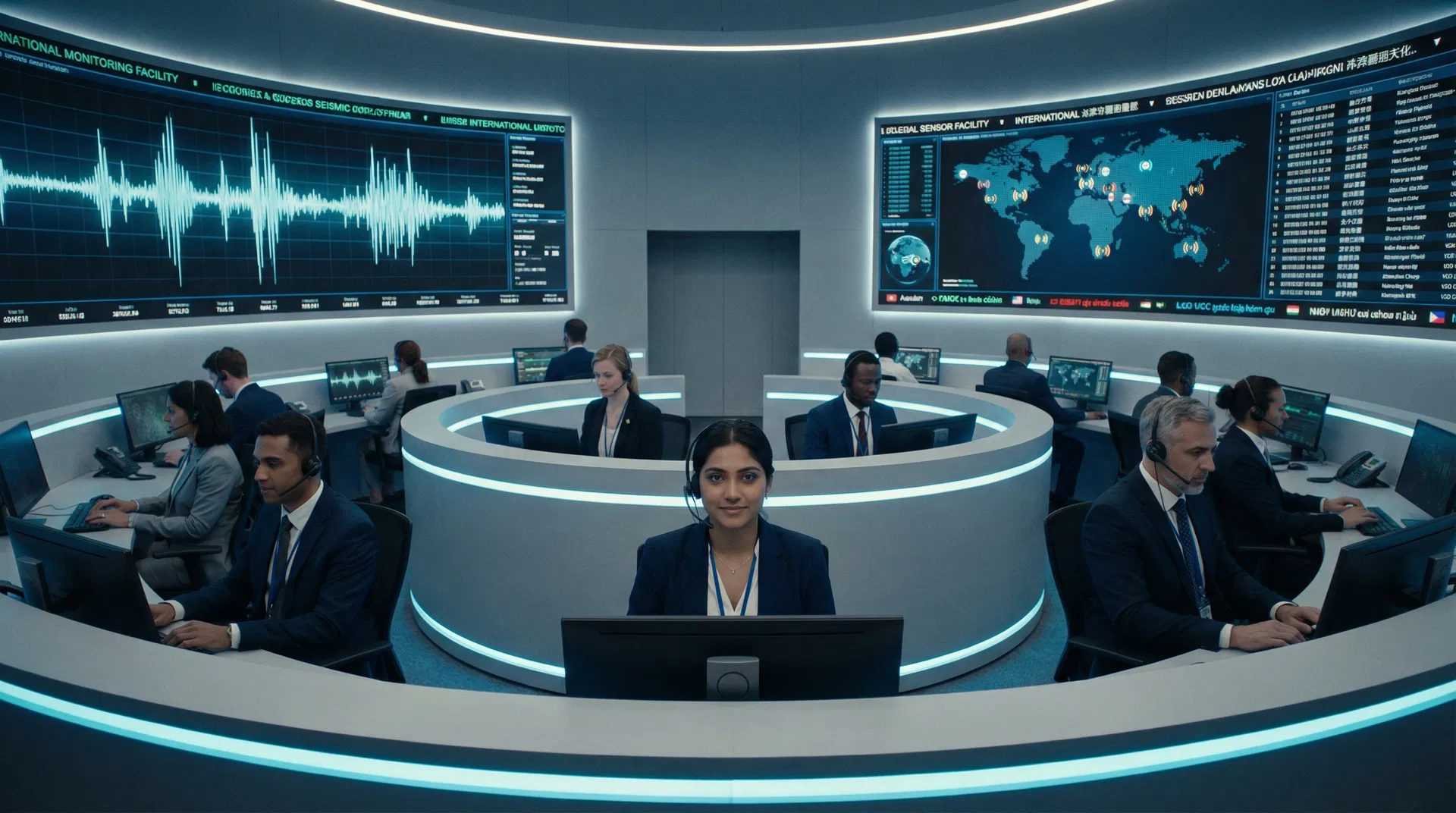 UN CTBTO international monitoring facility