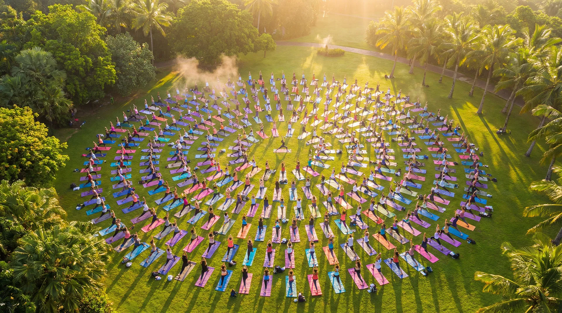 Yoga community and retreats