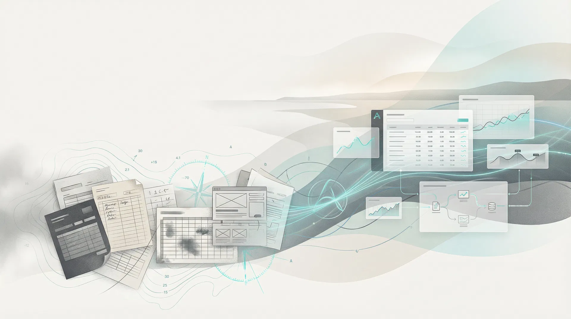 Legacy records becoming clear reporting and operational systems