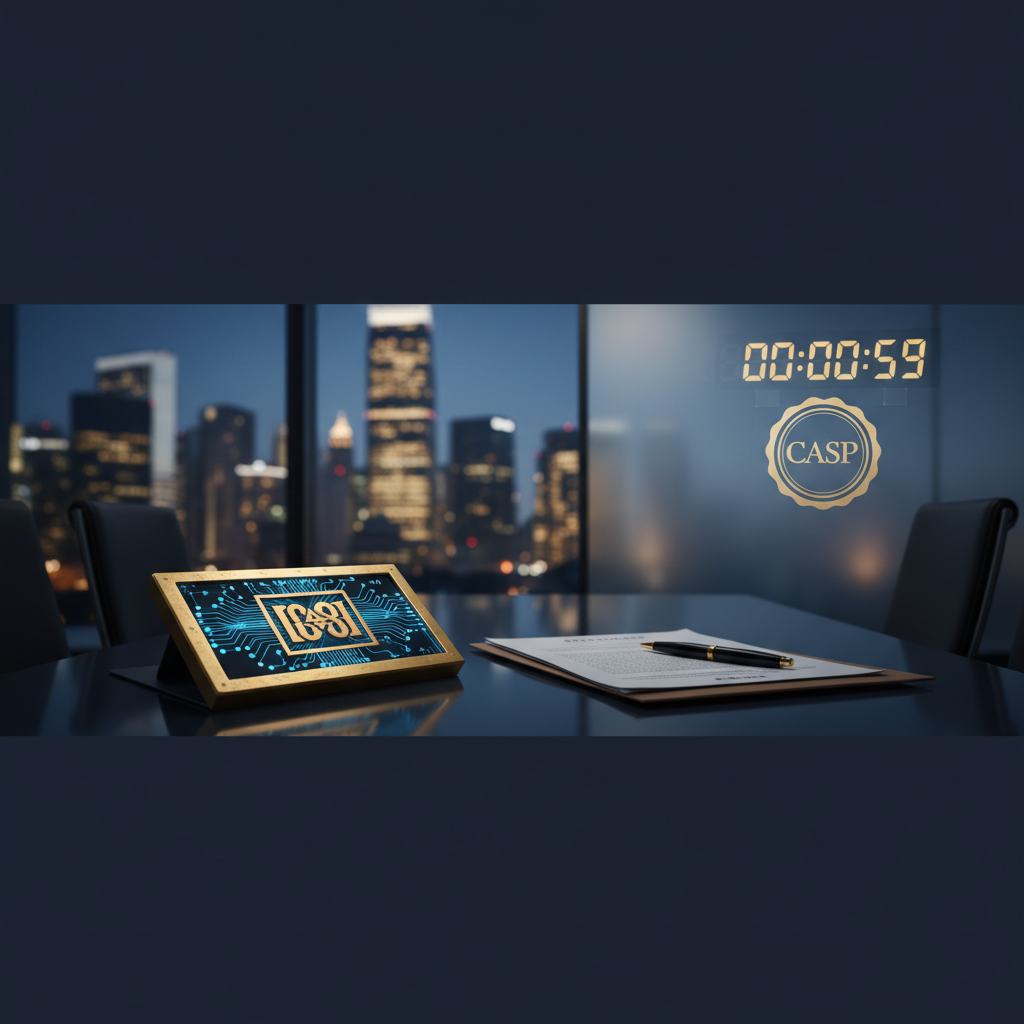 The CASP hard deadline: what crypto firms must do before it passes