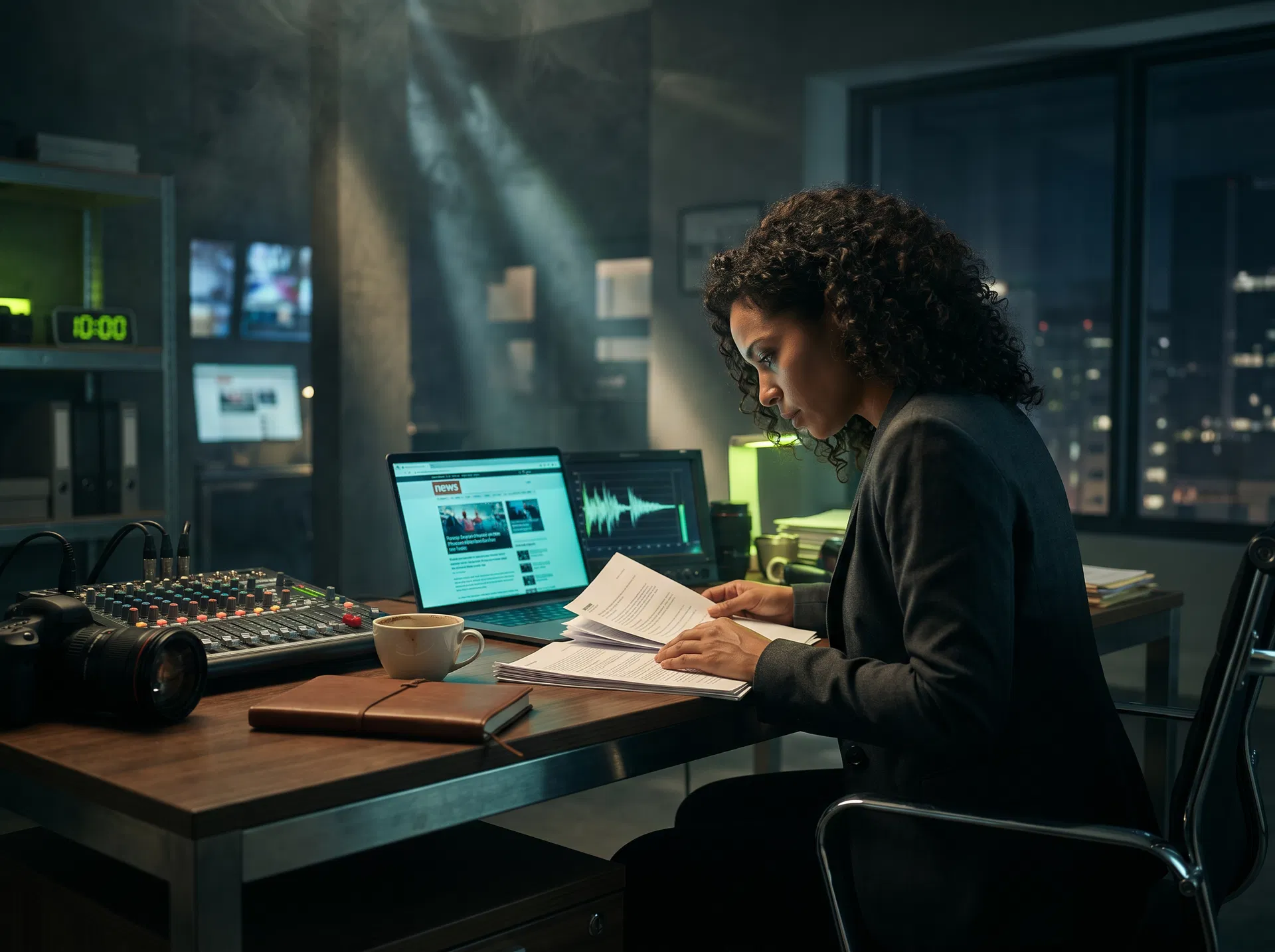 Investigative editorial infrastructure