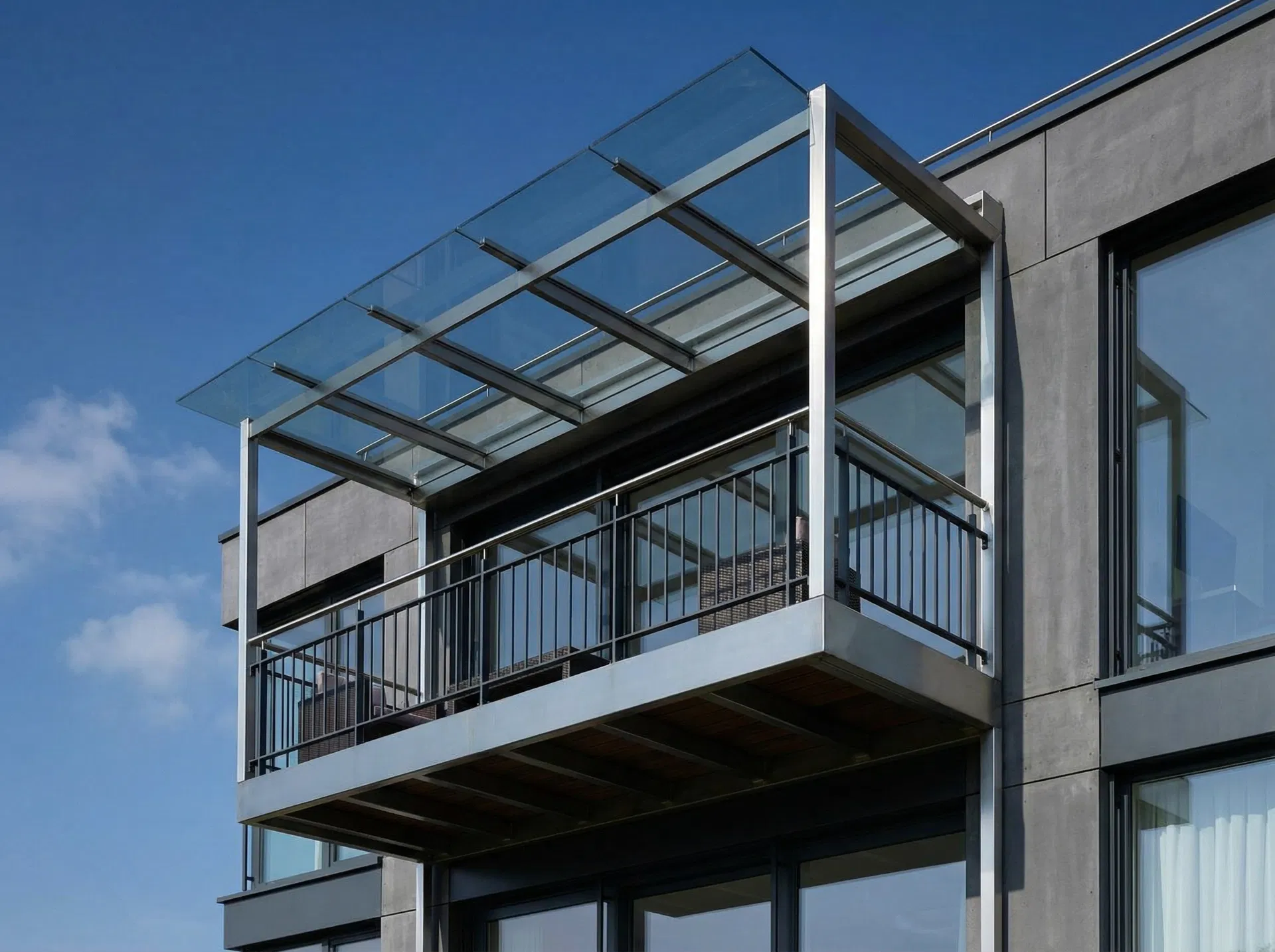 Balkone und Überdachungen – Metallbau