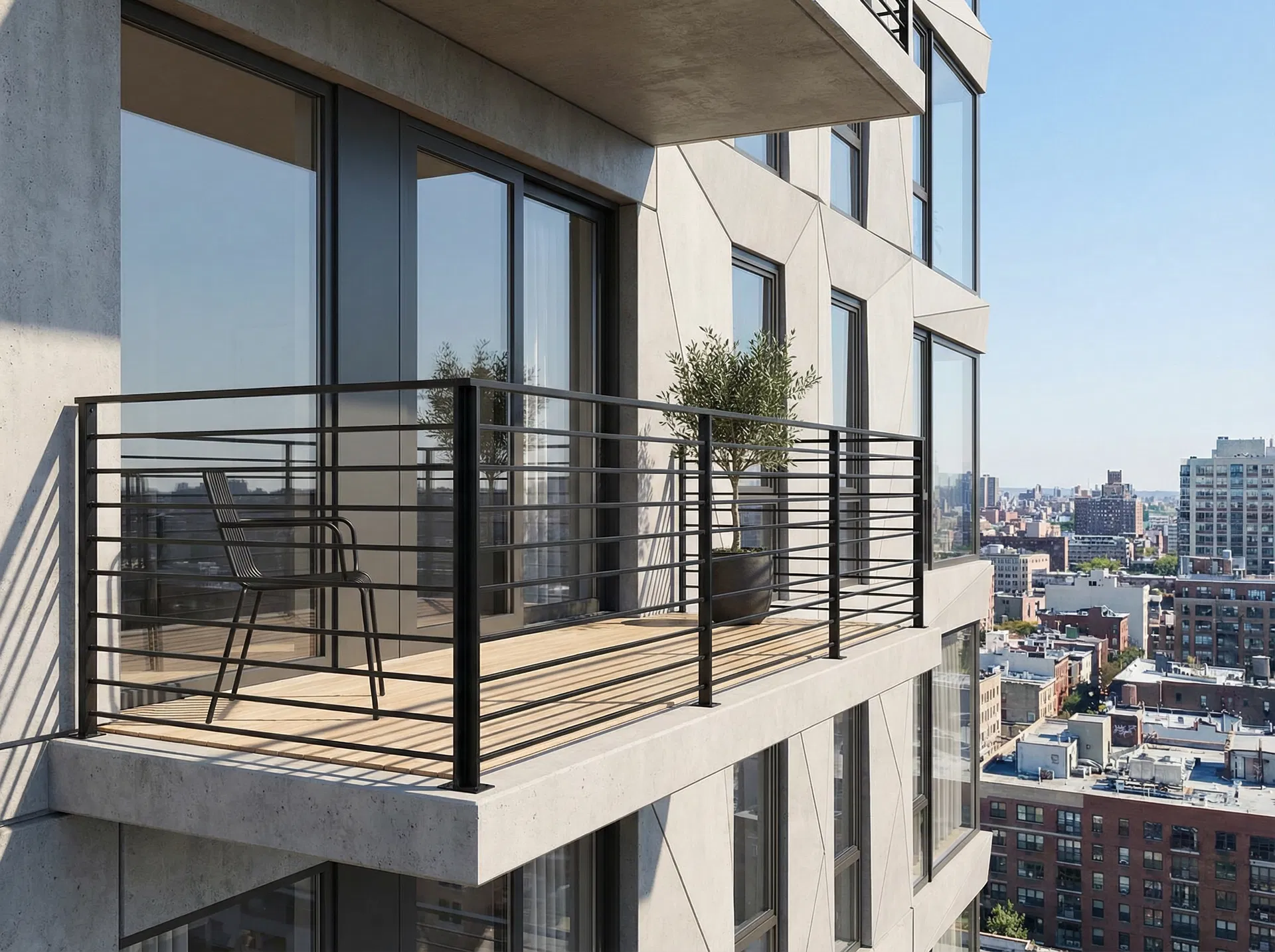 Balkon Wohnanlage – Metallbau Projekt