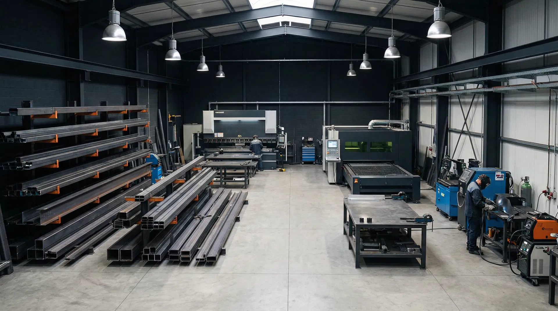 Metallbau Werkstatt – Mustermann Metallbau