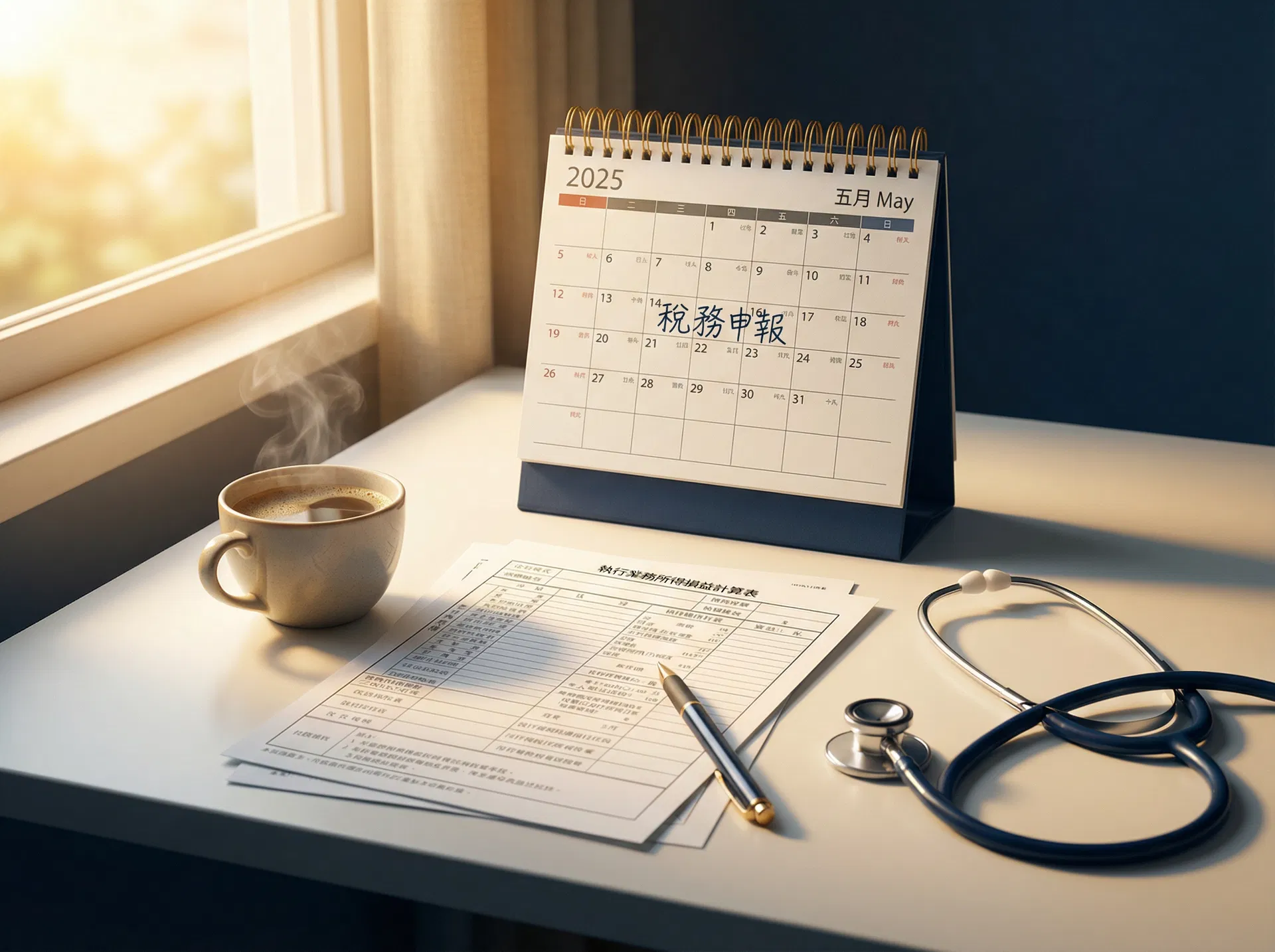 5月報稅季必看：醫師執行業務所得怎麼報？費用率怎麼算？