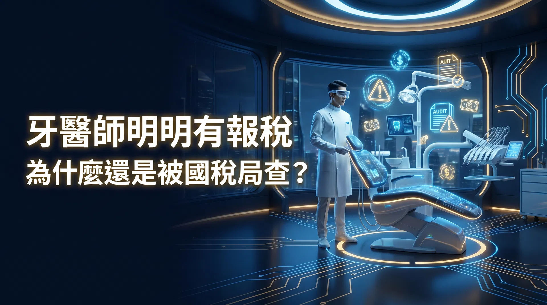 牙醫師明明有報稅，為什麼還是被國稅局查？