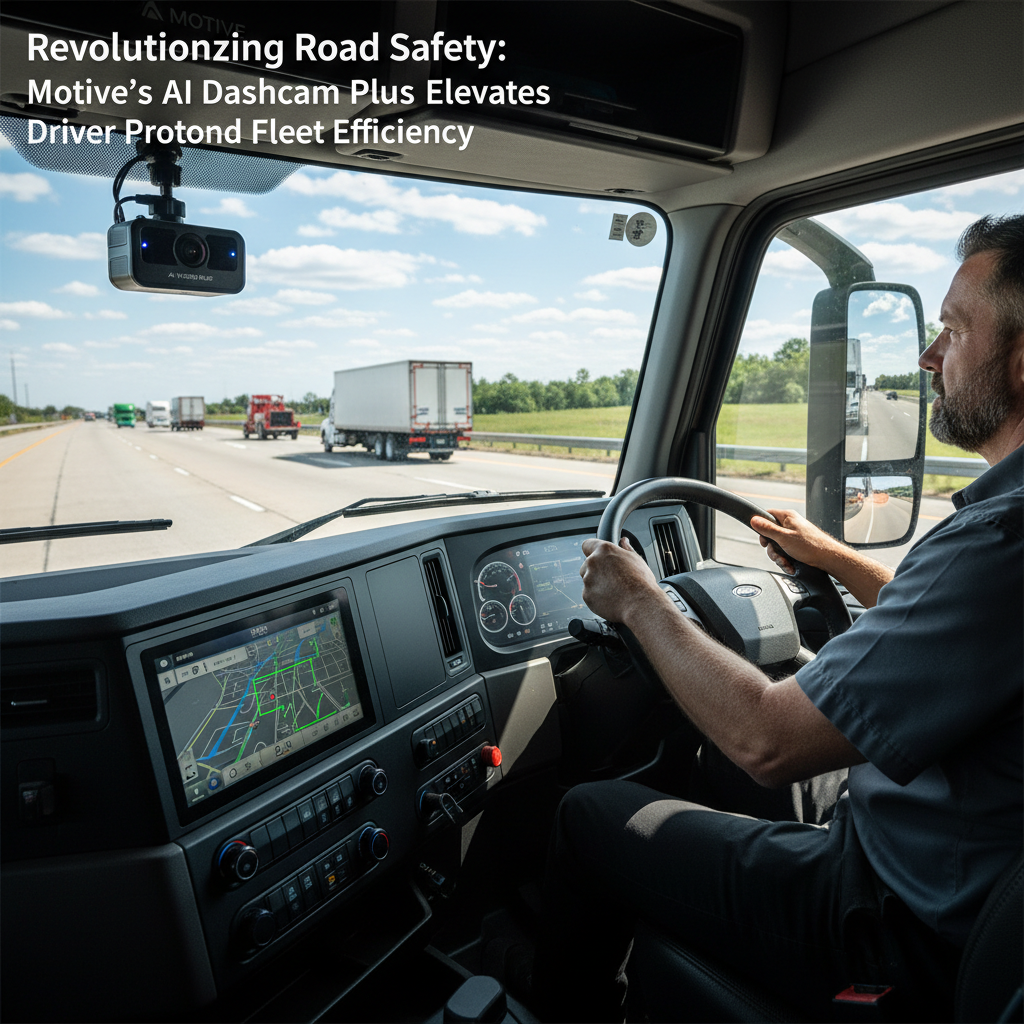 Revolutionizing Road Safety: Motive's AI Dashcam Plus Elevates Driver Protection and Fleet Efficiency