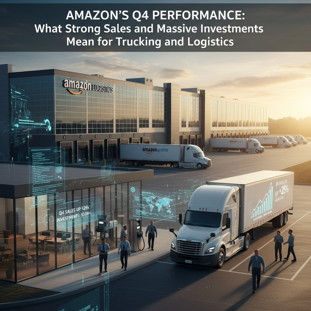 Amazon's Q4 Performance: What Strong Sales and Massive Investments Mean for Trucking and Logistics