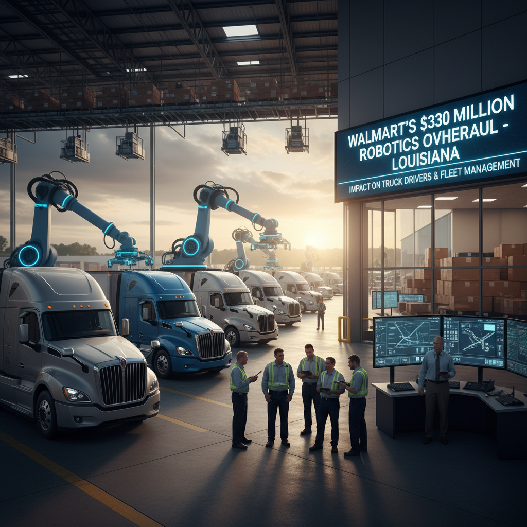 Walmart's $330 Million Robotics Overhaul in Louisiana: What It Means for Truck Drivers and Fleet Managers