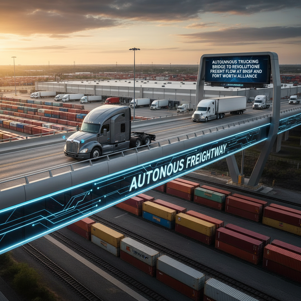 Autonomous Trucking Bridge to Revolutionize Freight Flow at BNSF and Fort Worth Alliance: What Drivers and Fleets Need to Know