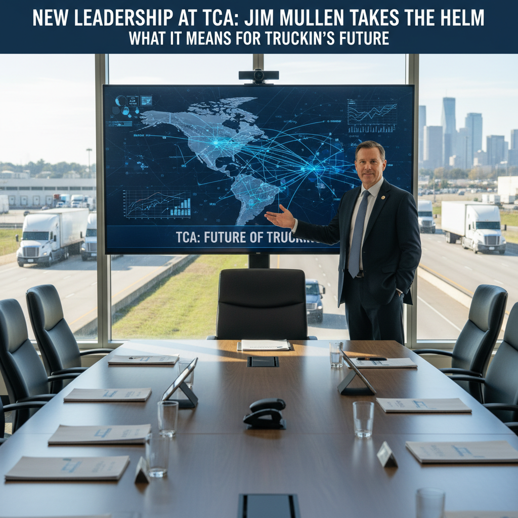 New Leadership at TCA: Jim Mullen Takes the Helm, What It Means for Trucking's Future